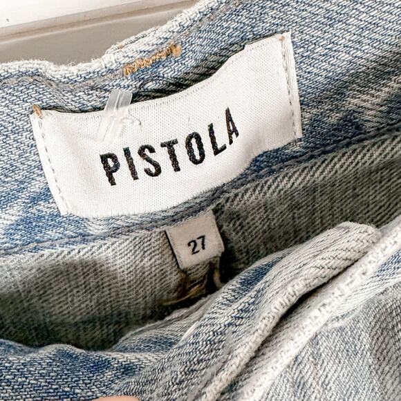 NEW Pistola Presley High Rise Relaxed Roller Jeans Hampton Size 27, MSRP $158 - Picture 6 of 11
